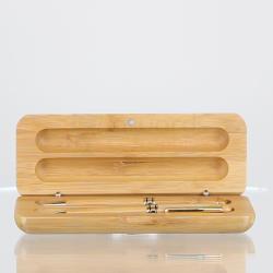 Bamboo Pen Box - Double 
