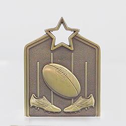 Shield Medal AFL 60mm Gold