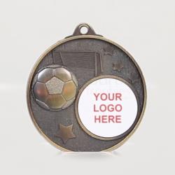 Stellar Soccer Logo Medal