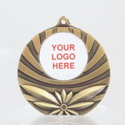 Astro Personalised Medal 50mm - Antique Gold