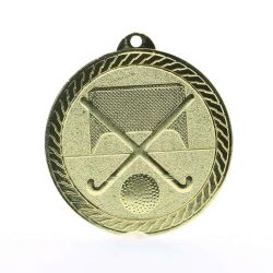Chevron Hockey Medal 50mm - Gold