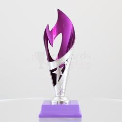 Flame Cup Purple/Silver 220mm