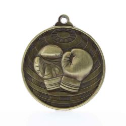 Global Boxing Medal 50mm Gold 