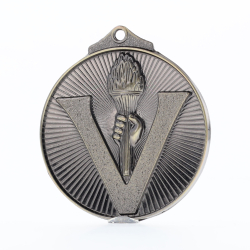 Embossed Achievement Medal 52mm Gold