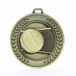 Heavyweight Volleyball Medal 70mm Gold