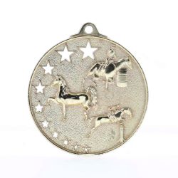 Star Equestrian Medal 52mm Gold