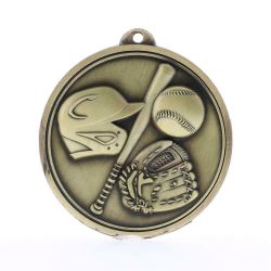 Triumph Baseball Medal 55mm Gold
