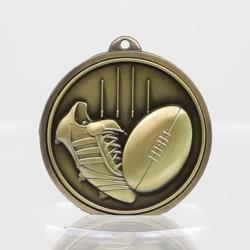 Triumph Aussie Rules Medal 50mm Gold