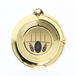 Deluxe AFL Medal 50mm Gold