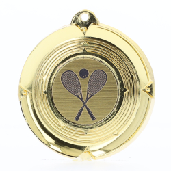 Deluxe Squash Medal 50mm Gold