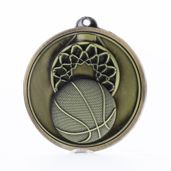 Triumph Basketball Medal 50mm Gold