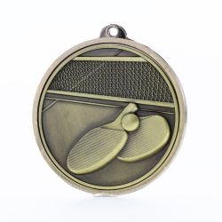 Triumph Table Tennis Medal 50mm Gold