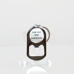 Silver Keychain Bottle Opener
