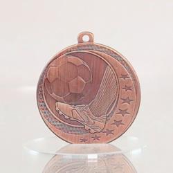 Soccer Wayfare Medal Bronze 50mm