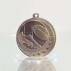 Rugby Wayfare Medal Gold 50mm