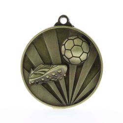 Sunrise Soccer Medal 50mm Gold