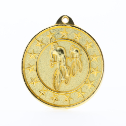 Cycling Starry Medal Gold 50mm