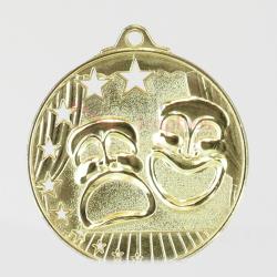 Star Drama Medal 52mm Gold