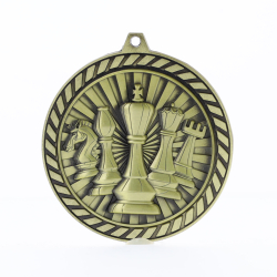 Venture Chess Medal Gold 60mm