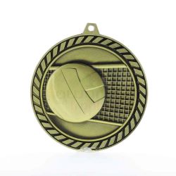 Venture Volleyball Medal Gold 60mm