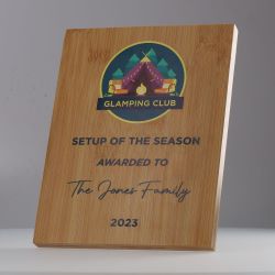Bamboo Mod Plaque 200mm