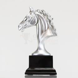 Silver Horse Head 200mm