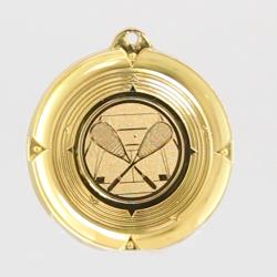 Deluxe Squash Medal 50mm Gold
