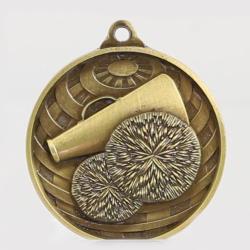Global Cheerleading Medal 50mm Gold 