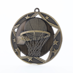 Stellar Basketball Medal 70mm 