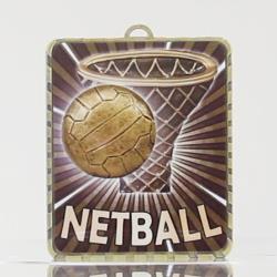 Lynx Medal Netball Theme 75mm