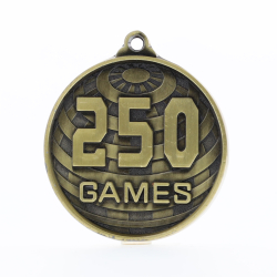 Global 250 Games Medal 50mm