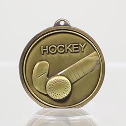 Triumph Hockey Medal 50mm Gold