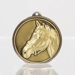 Triumph Horse Medal 50mm Gold