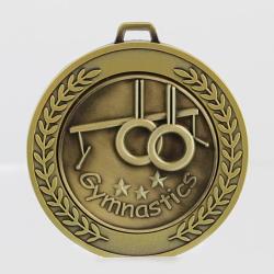 Heavyweight Gymnastics Medal 70mm Gold