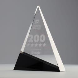 Ebony Crystal Triangle 190mm