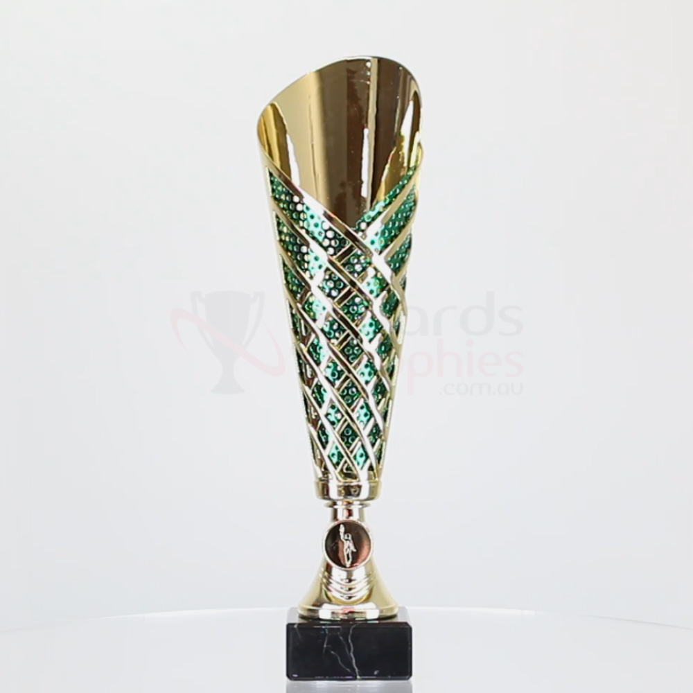Marvellon Cup Green/Gold 370mm