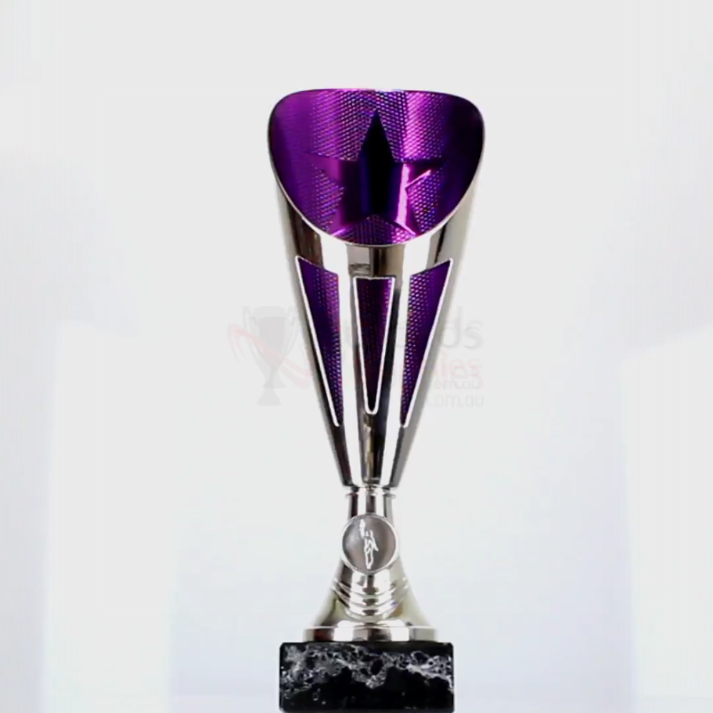 Dianna Cup Silver/Purple 290mm