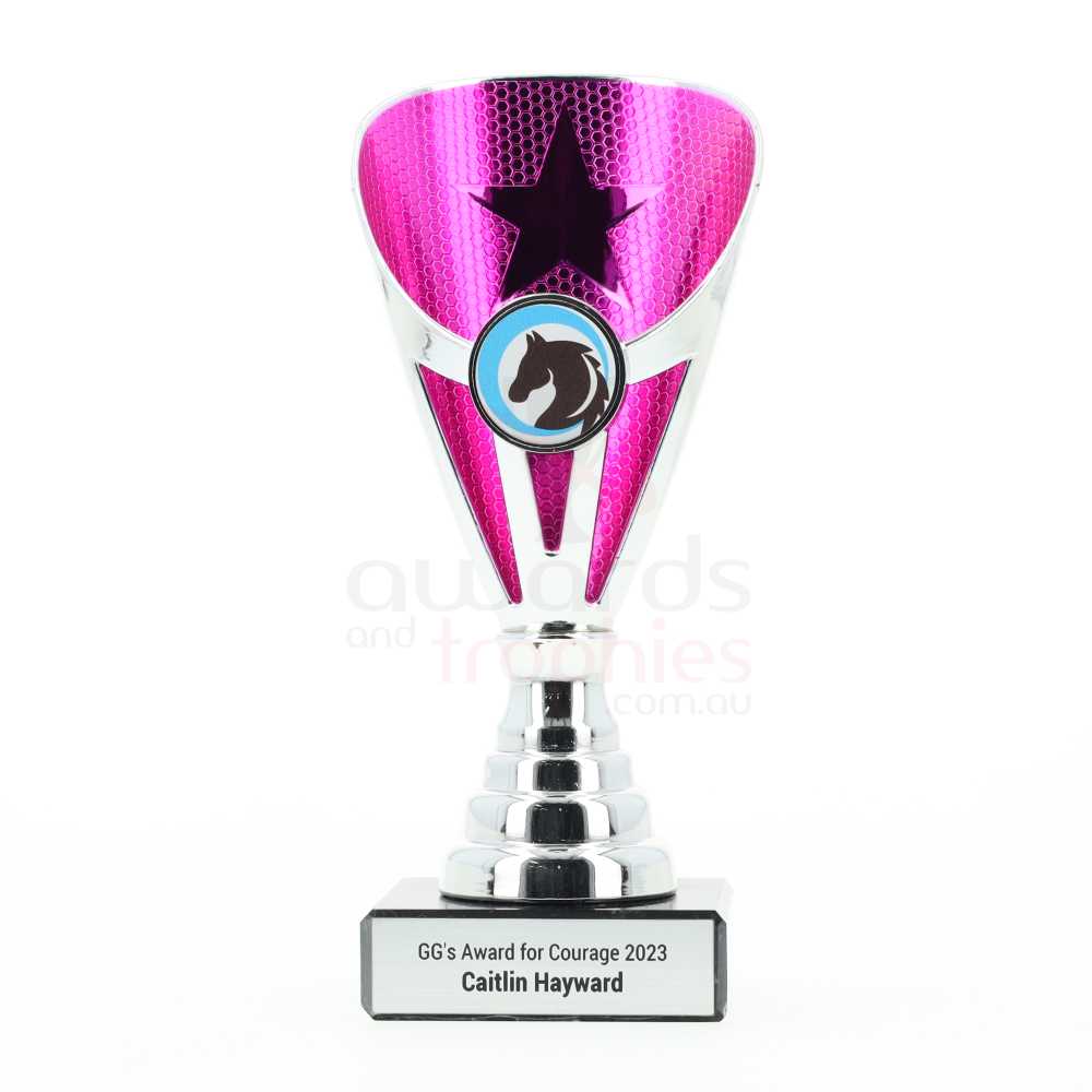 Arianna Cup Silver/Pink 170mm
