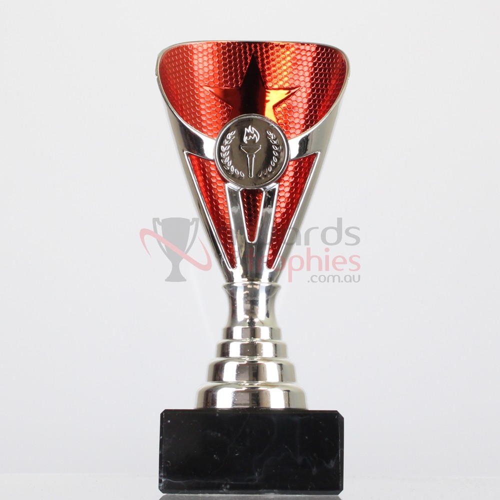 Arianna Cup Silver/Red 170mm