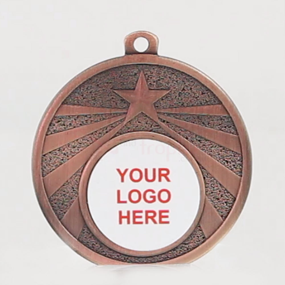 Radiance Personalised Medal 50mm Bronze