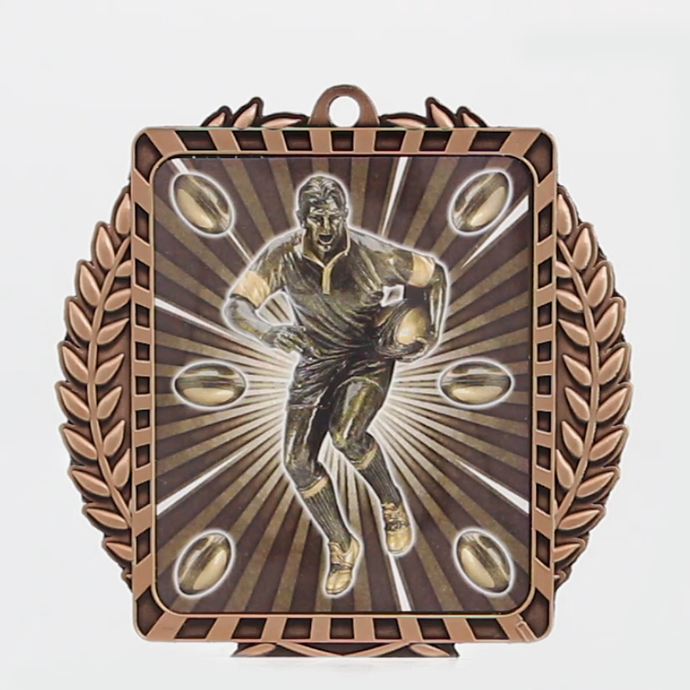 Lynx Wreath Rugby Male Medal Bronze