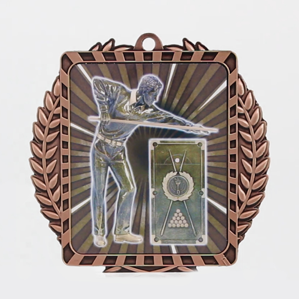Lynx Wreath Pool/Snooker Medal Bronze
