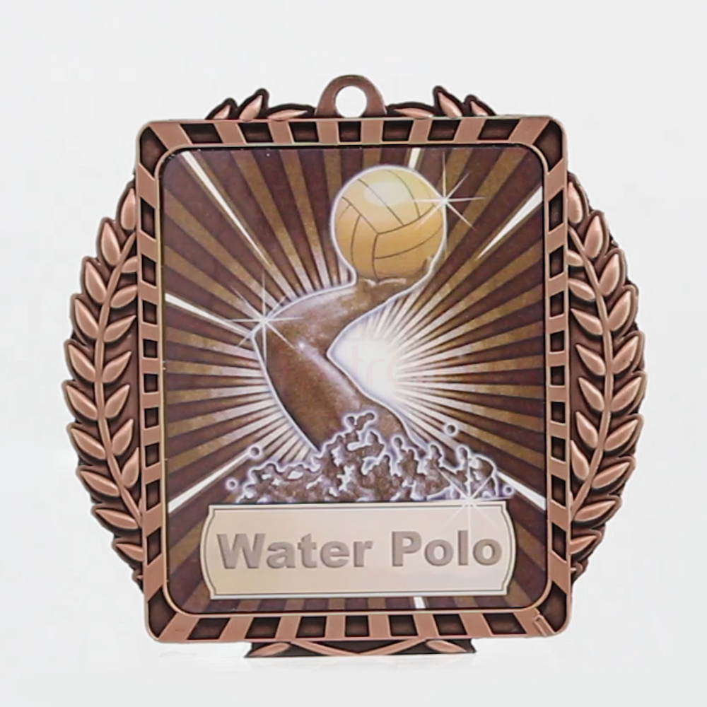 Lynx Wreath Water Polo Medal Bronze