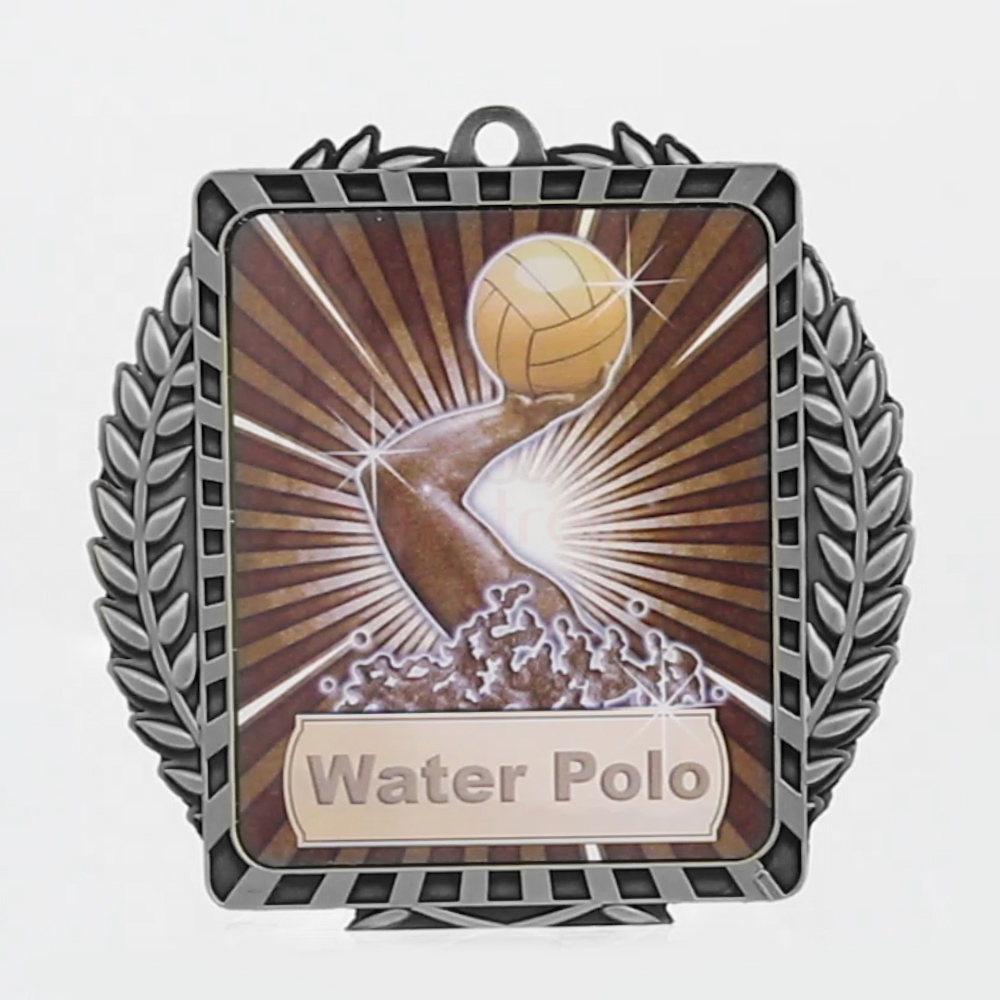 Lynx Wreath Water Polo Medal Silver