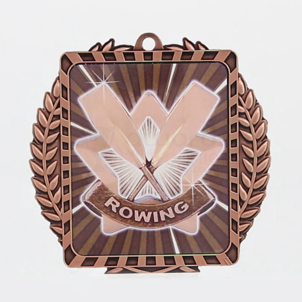Lynx Wreath Rowing Medal Bronze