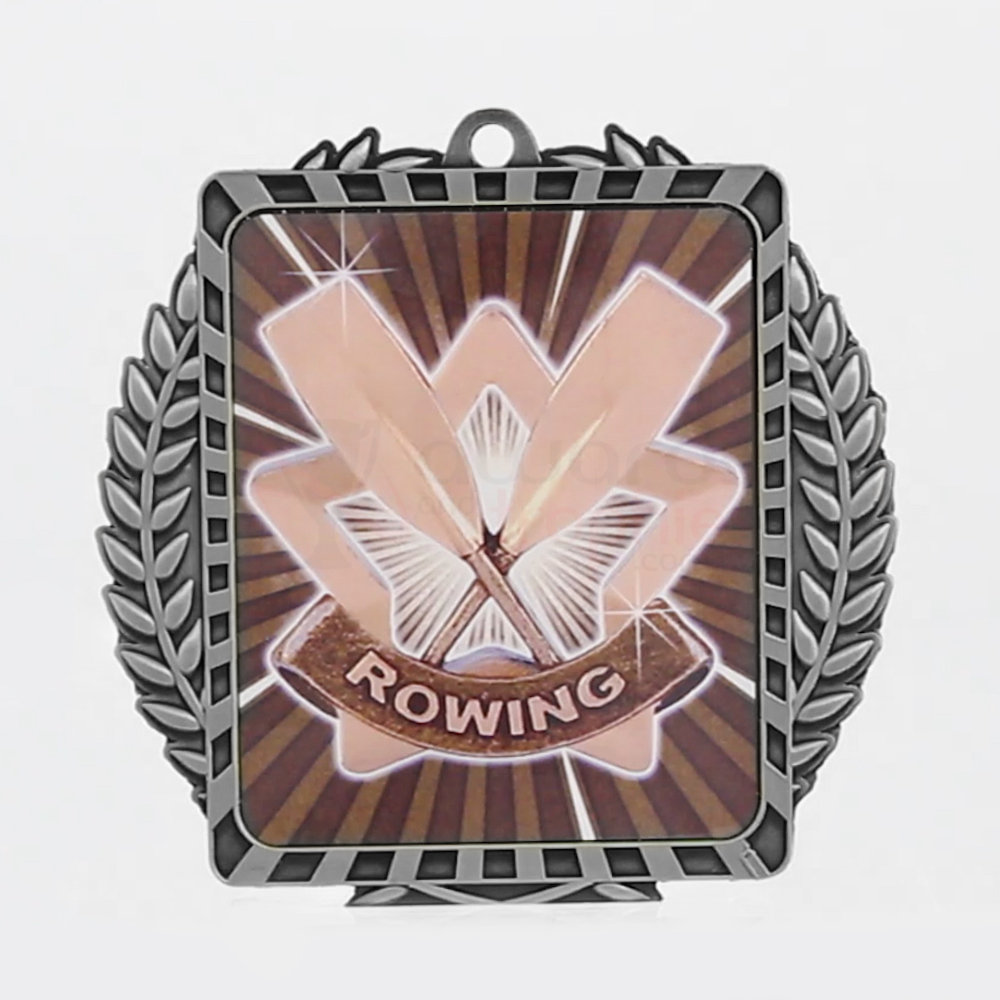 Lynx Wreath Rowing Medal Silver