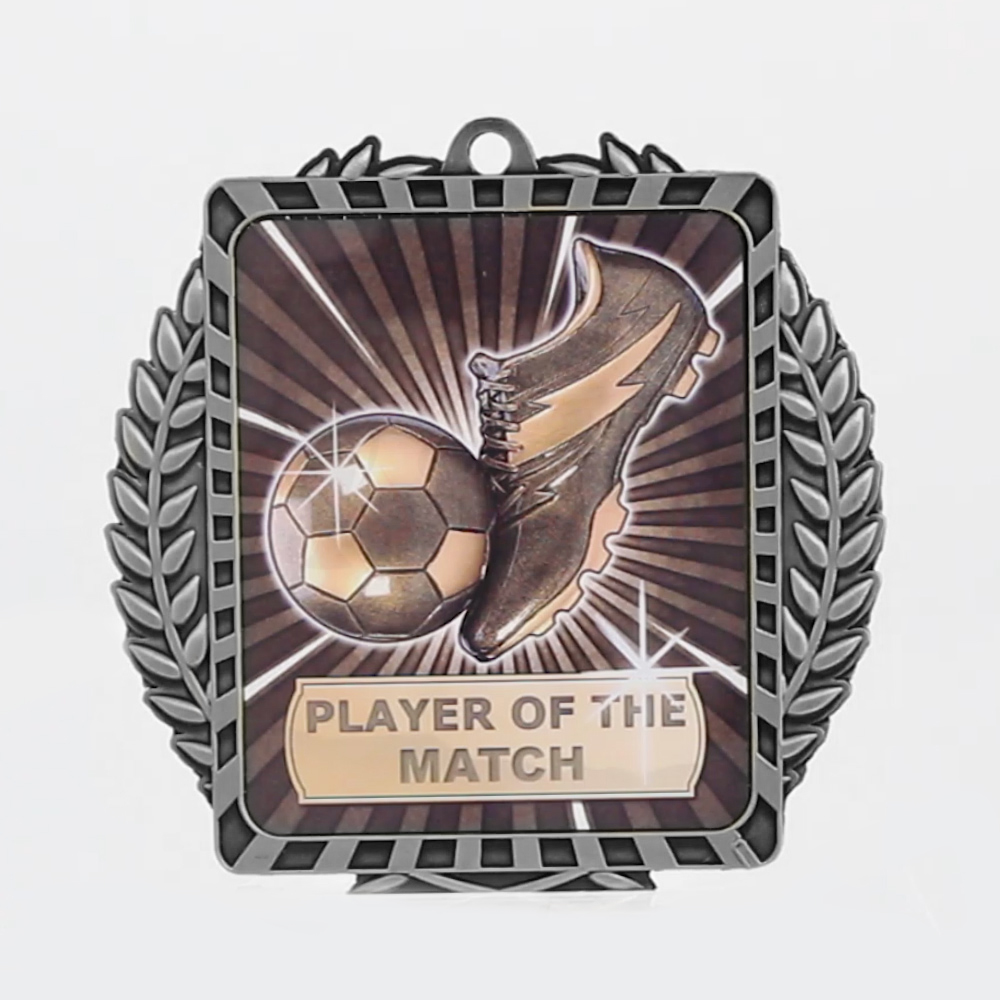 Lynx Wreath Player of the Match Medal Silver