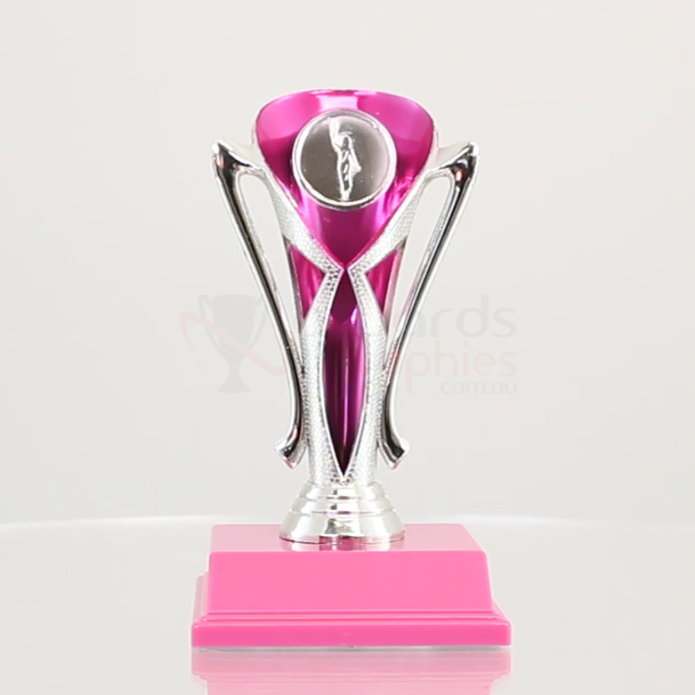 Filigree Series Cup Silver/Pink 145mm