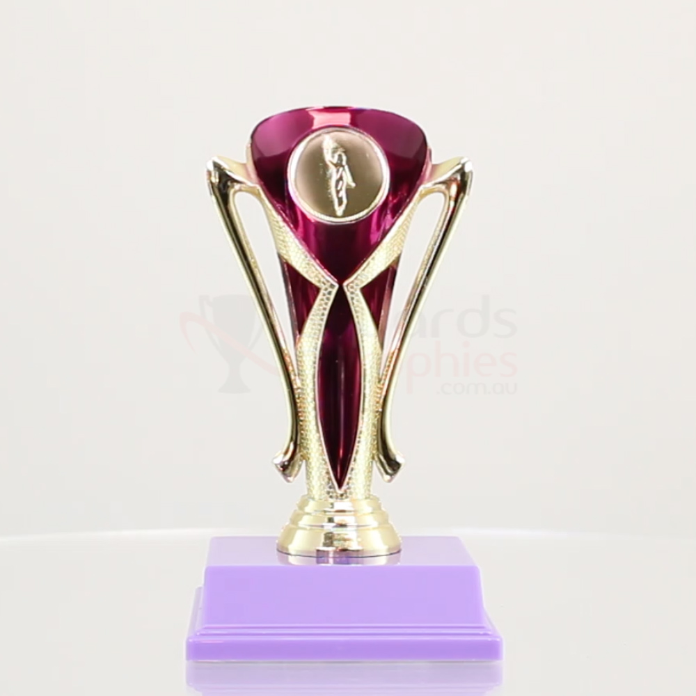 Filigree Series Cup Gold/Purple 145mm