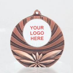Astro Personalised Medal 50mm - Shiny Bronze